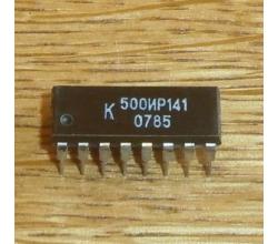 K 500 IR 141 ( = MC 10141 4-Bit-Universal Shift-Reg. )